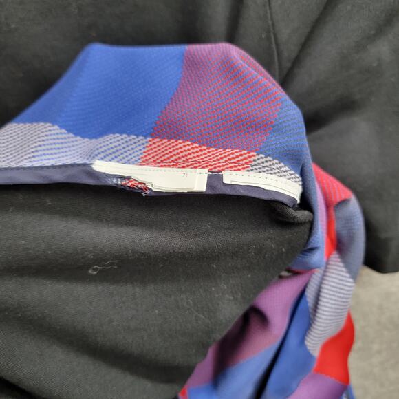 SACAI PLAID COTTON JERSEY MIDI DRESS, SIZE ??? - Picture 7 of 10